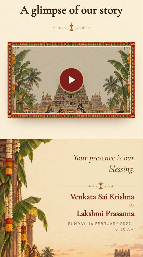 Meenakshi Kalyanam: Wedding film