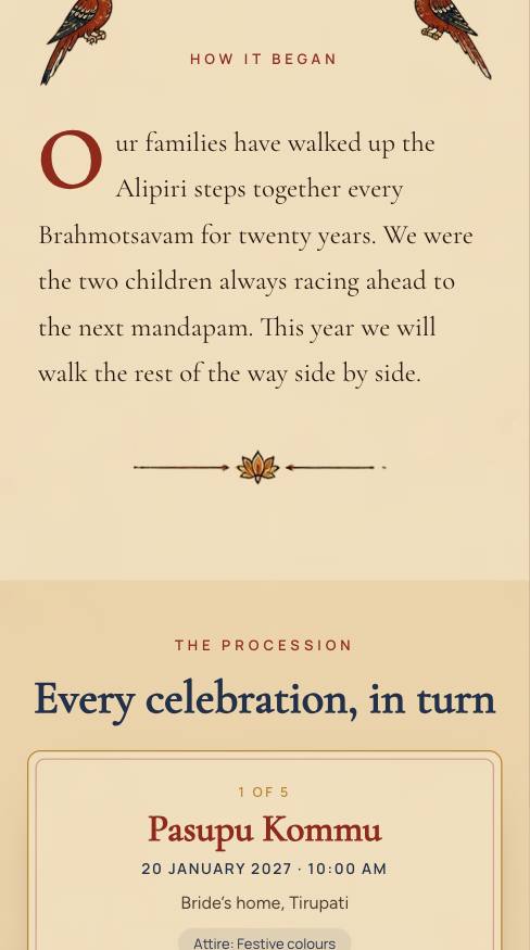 Tirumala Brahmotsavam: Your story